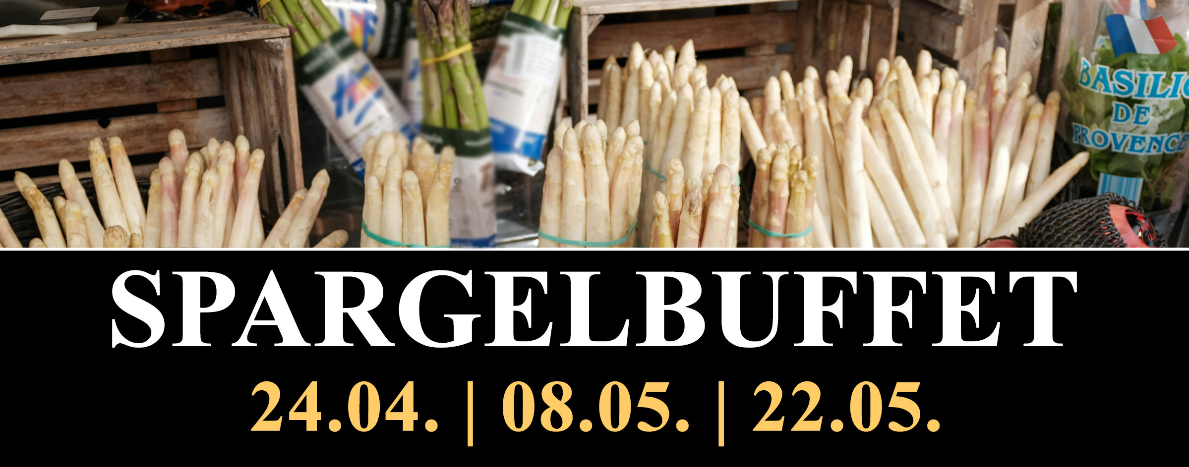 Spargelbuffet