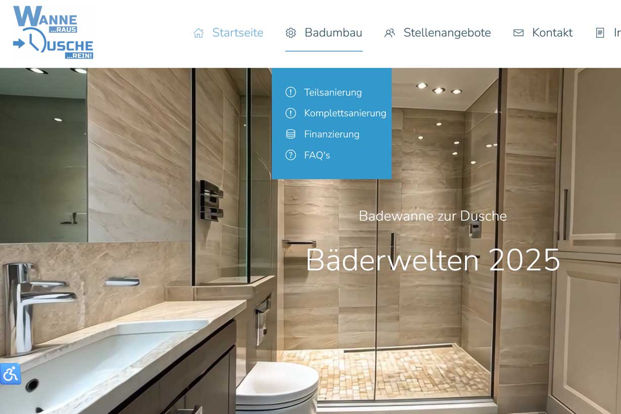 Wanne raus...Dusche rein