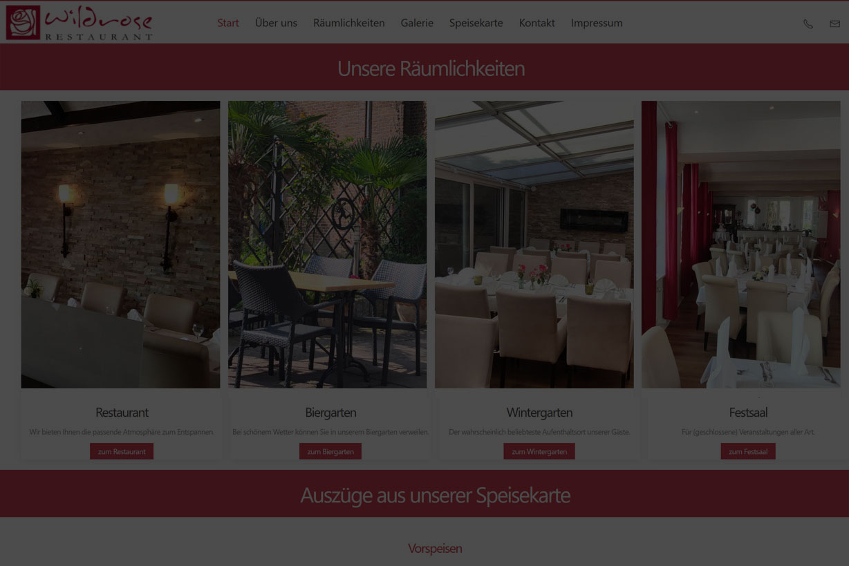 Restaurant Wildrose Herne