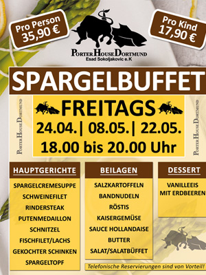 Spargelbuffet